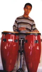 Nolberto playing the Congas!